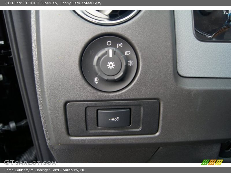 Controls of 2011 F150 XLT SuperCab
