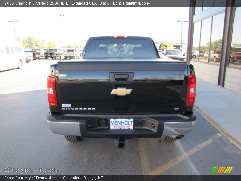Black / Light Titanium/Ebony 2009 Chevrolet Silverado 2500HD LT Extended Cab