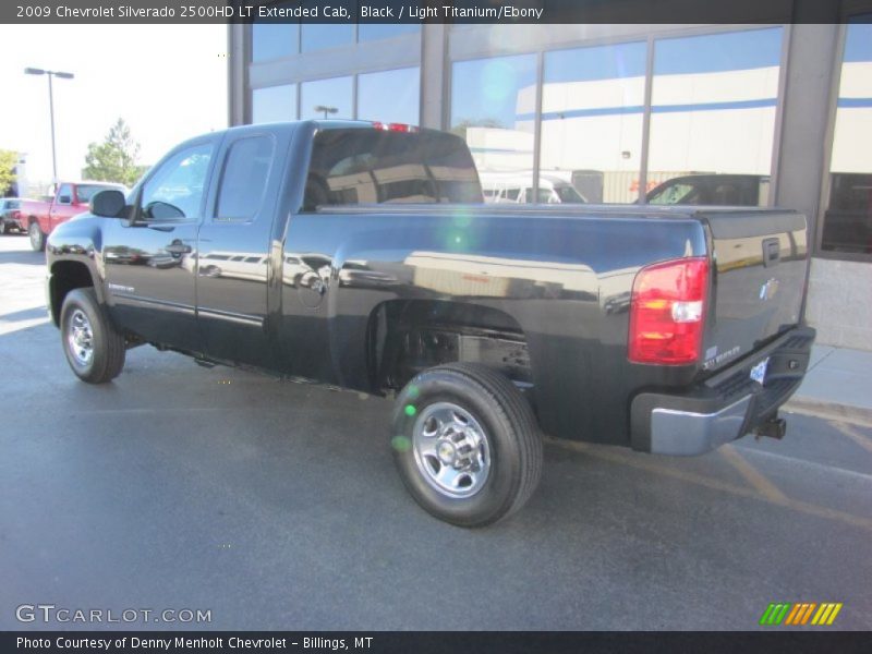 Black / Light Titanium/Ebony 2009 Chevrolet Silverado 2500HD LT Extended Cab