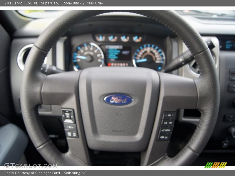  2011 F150 XLT SuperCab Steering Wheel