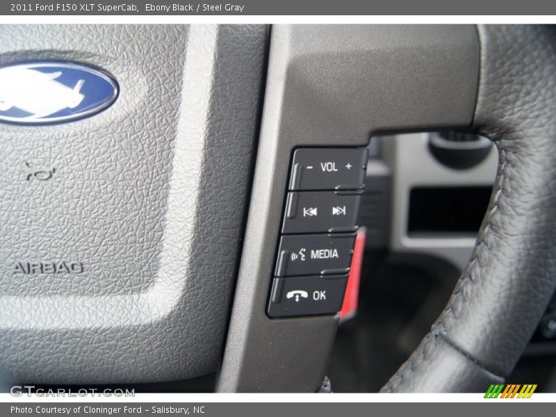 Controls of 2011 F150 XLT SuperCab