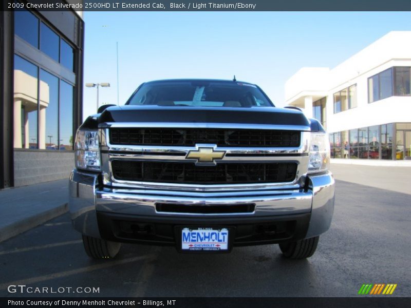 Black / Light Titanium/Ebony 2009 Chevrolet Silverado 2500HD LT Extended Cab
