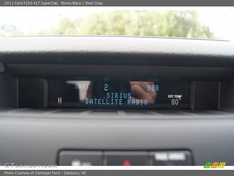 Controls of 2011 F150 XLT SuperCab