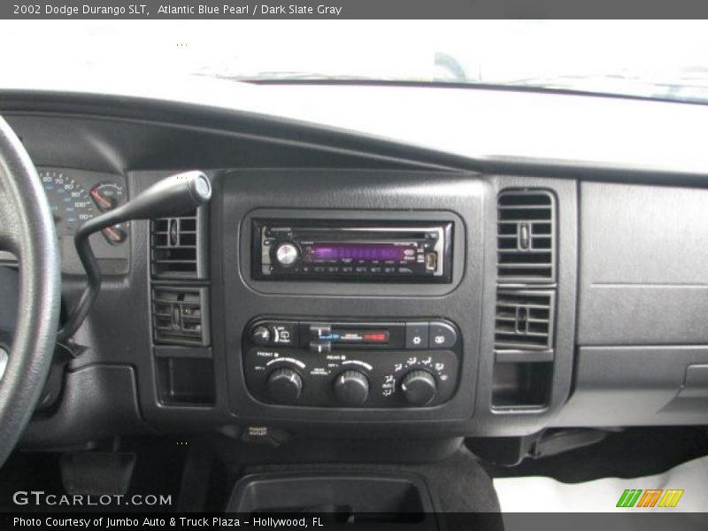 Atlantic Blue Pearl / Dark Slate Gray 2002 Dodge Durango SLT