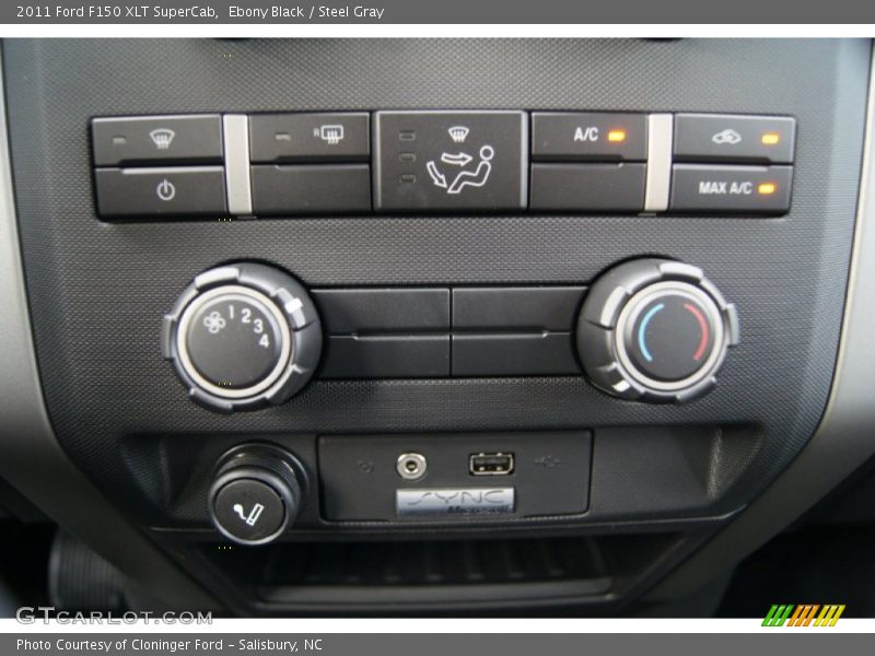 Controls of 2011 F150 XLT SuperCab