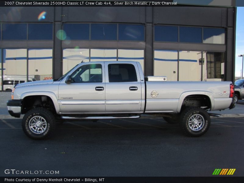 Silver Birch Metallic / Dark Charcoal 2007 Chevrolet Silverado 2500HD Classic LT Crew Cab 4x4