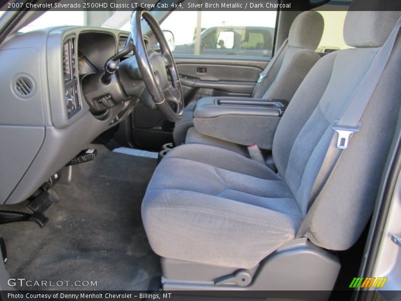 2007 Silverado 2500HD Classic LT Crew Cab 4x4 Dark Charcoal Interior