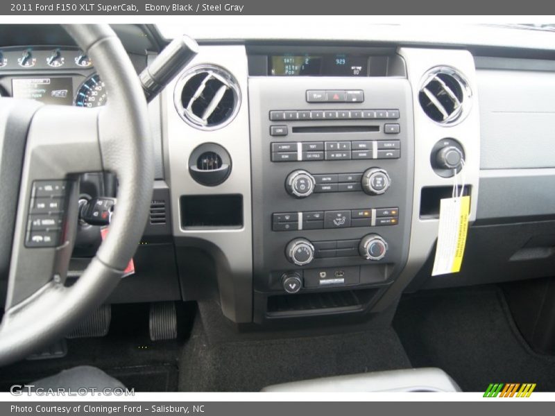 Controls of 2011 F150 XLT SuperCab