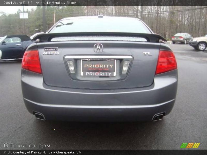 Anthracite Metallic / Ebony 2004 Acura TL 3.2