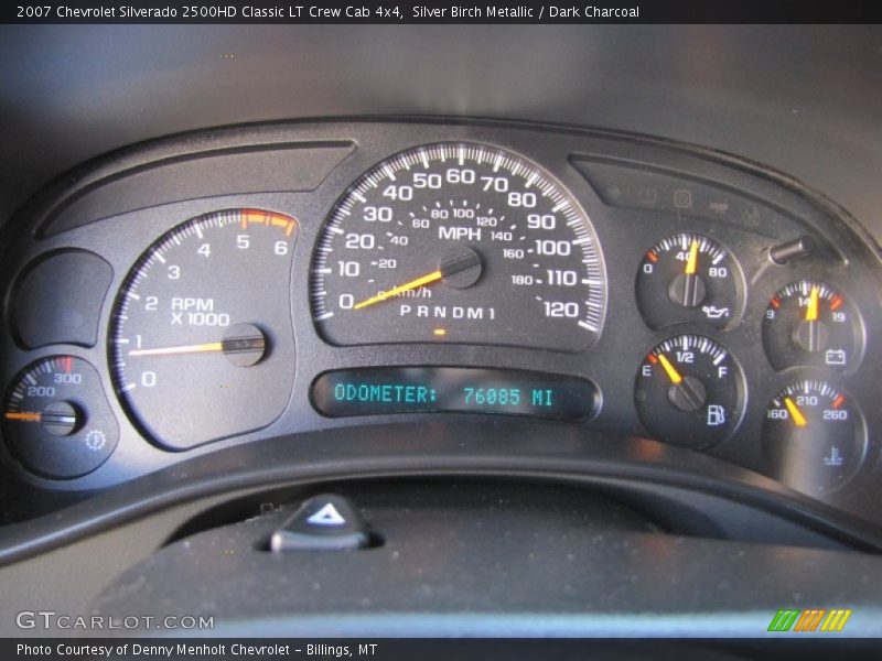  2007 Silverado 2500HD Classic LT Crew Cab 4x4 Classic LT Crew Cab 4x4 Gauges