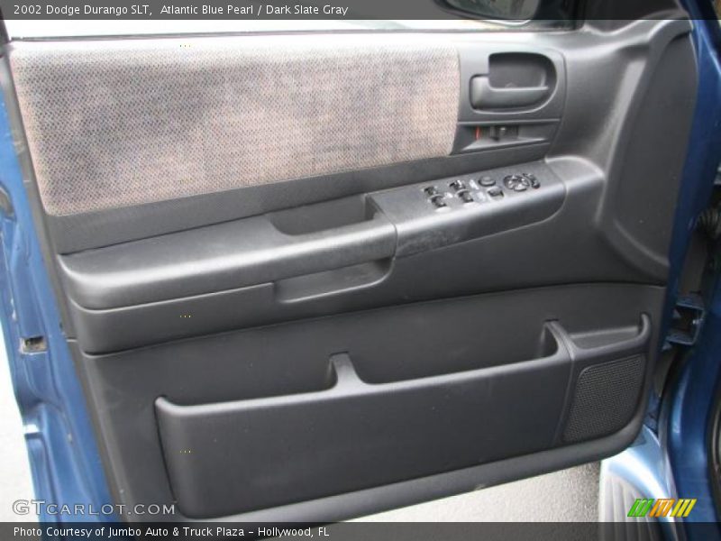 Atlantic Blue Pearl / Dark Slate Gray 2002 Dodge Durango SLT