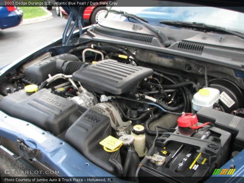  2002 Durango SLT Engine - 4.7 Liter SOHC 16-Valve V8