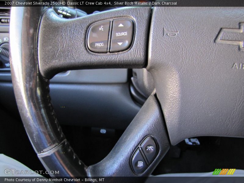 Silver Birch Metallic / Dark Charcoal 2007 Chevrolet Silverado 2500HD Classic LT Crew Cab 4x4