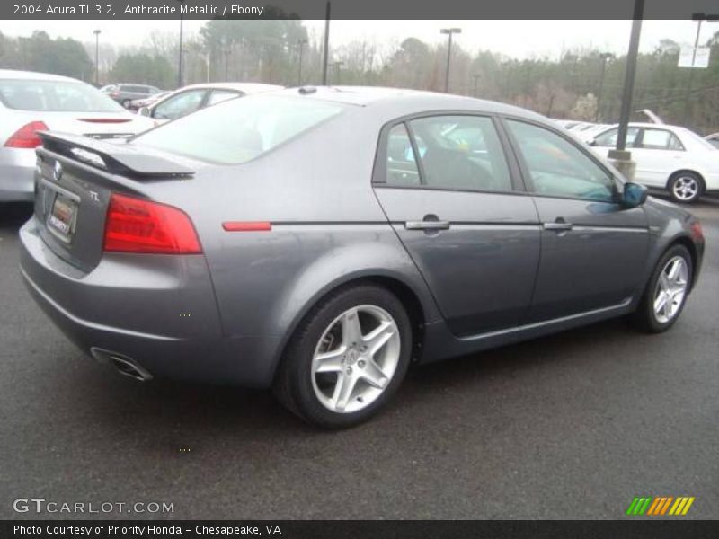 Anthracite Metallic / Ebony 2004 Acura TL 3.2