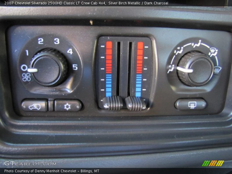 Controls of 2007 Silverado 2500HD Classic LT Crew Cab 4x4