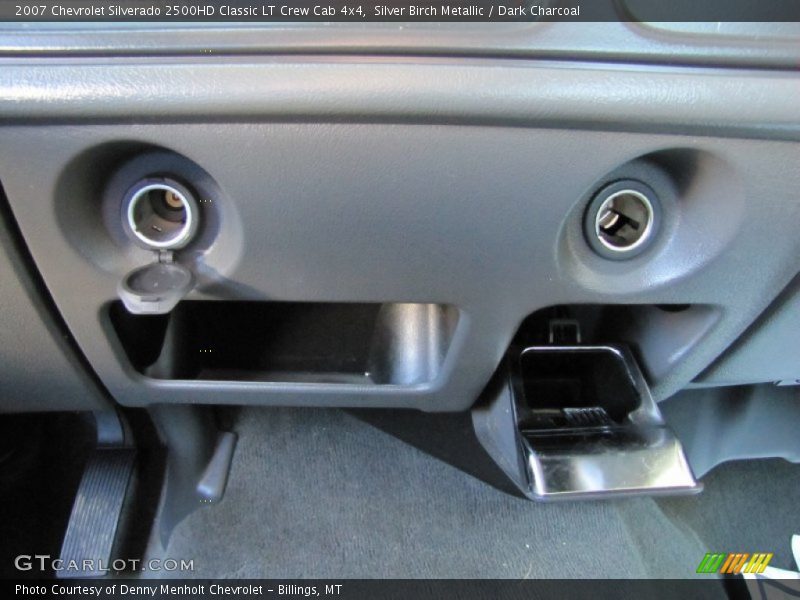 Silver Birch Metallic / Dark Charcoal 2007 Chevrolet Silverado 2500HD Classic LT Crew Cab 4x4