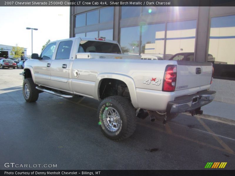 Silver Birch Metallic / Dark Charcoal 2007 Chevrolet Silverado 2500HD Classic LT Crew Cab 4x4
