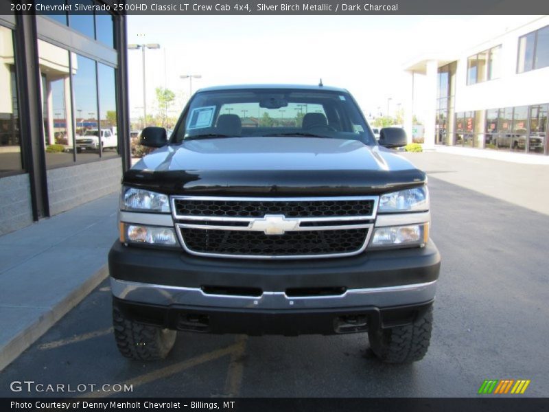 Silver Birch Metallic / Dark Charcoal 2007 Chevrolet Silverado 2500HD Classic LT Crew Cab 4x4
