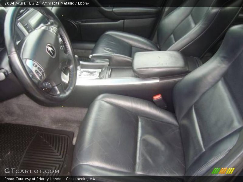Anthracite Metallic / Ebony 2004 Acura TL 3.2