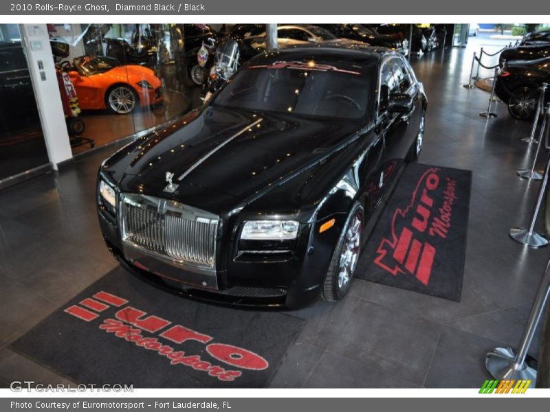 Diamond Black / Black 2010 Rolls-Royce Ghost