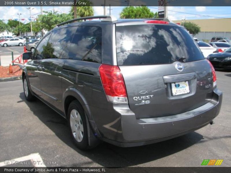 Smoke Metallic / Gray 2006 Nissan Quest 3.5 S