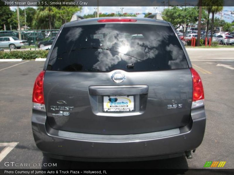 Smoke Metallic / Gray 2006 Nissan Quest 3.5 S