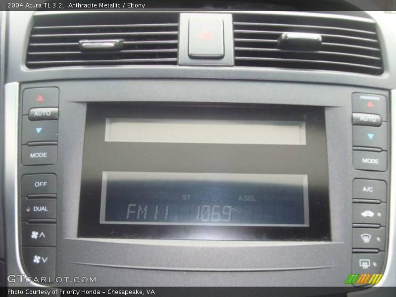 Anthracite Metallic / Ebony 2004 Acura TL 3.2
