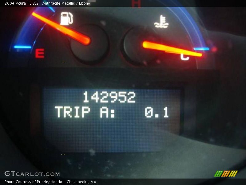 Anthracite Metallic / Ebony 2004 Acura TL 3.2
