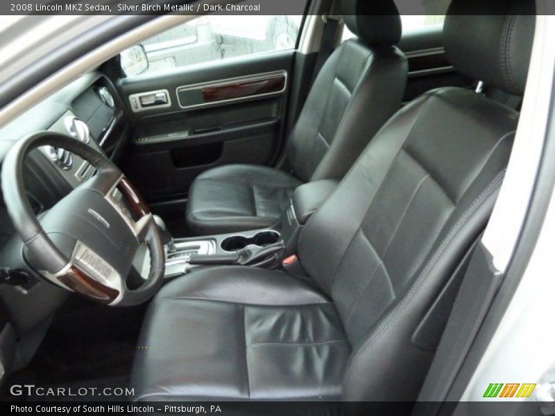 Silver Birch Metallic / Dark Charcoal 2008 Lincoln MKZ Sedan