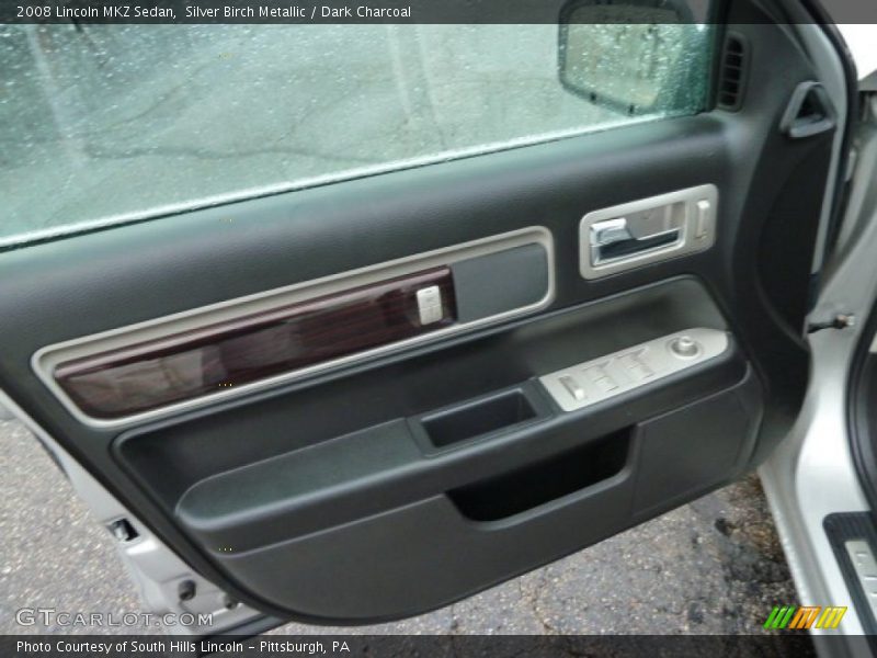 Silver Birch Metallic / Dark Charcoal 2008 Lincoln MKZ Sedan