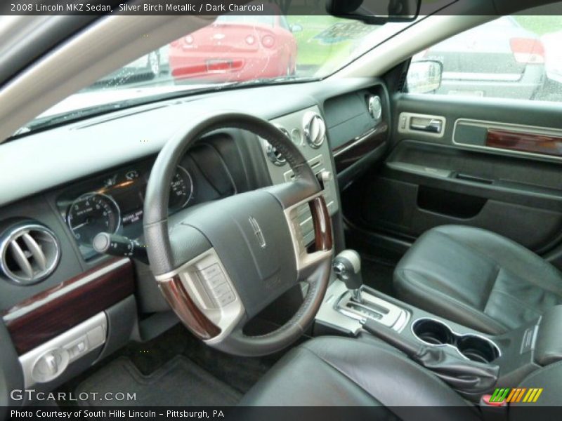 Silver Birch Metallic / Dark Charcoal 2008 Lincoln MKZ Sedan