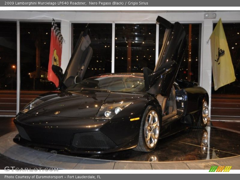  2009 Murcielago LP640 Roadster Nero Pegaso (Black)