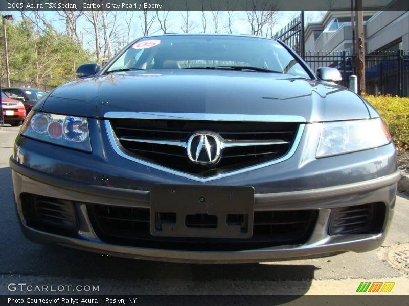 Carbon Gray Pearl / Ebony 2005 Acura TSX Sedan
