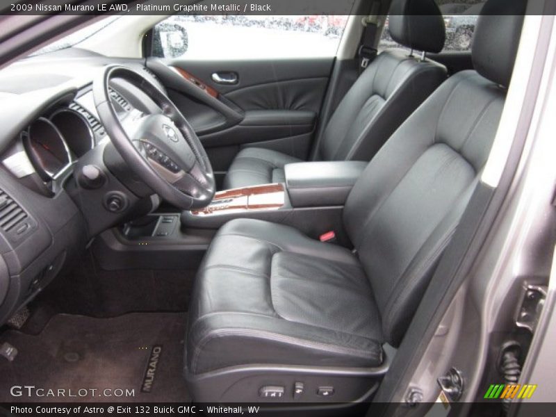 Platinum Graphite Metallic / Black 2009 Nissan Murano LE AWD