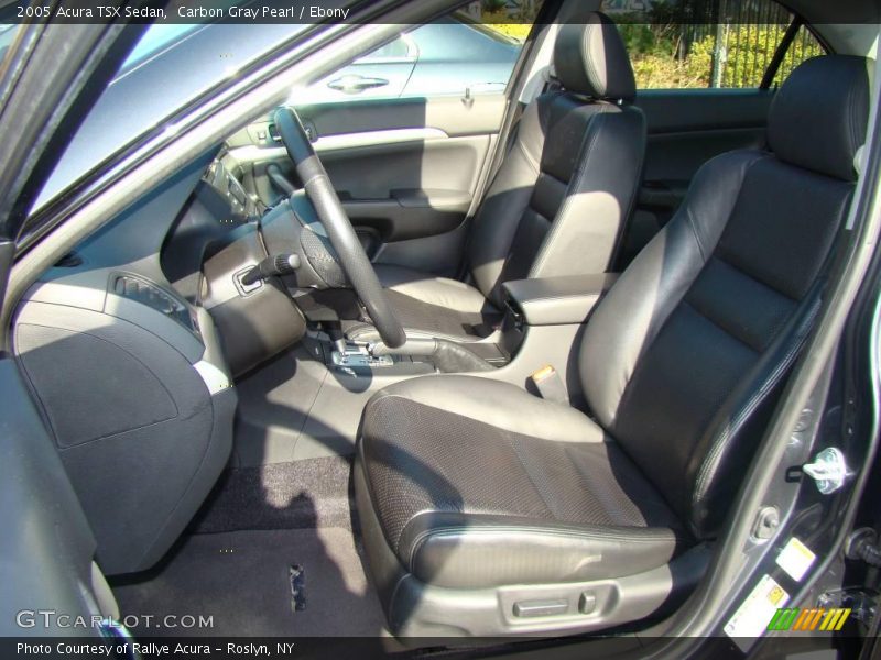 Carbon Gray Pearl / Ebony 2005 Acura TSX Sedan