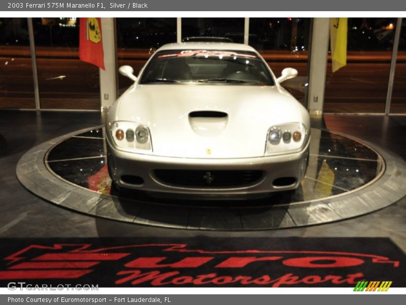 Silver / Black 2003 Ferrari 575M Maranello F1