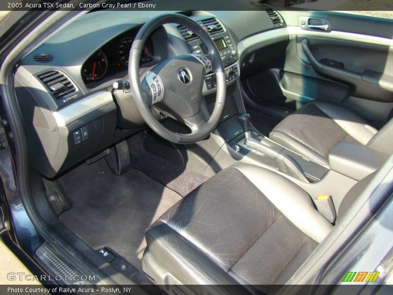 Carbon Gray Pearl / Ebony 2005 Acura TSX Sedan