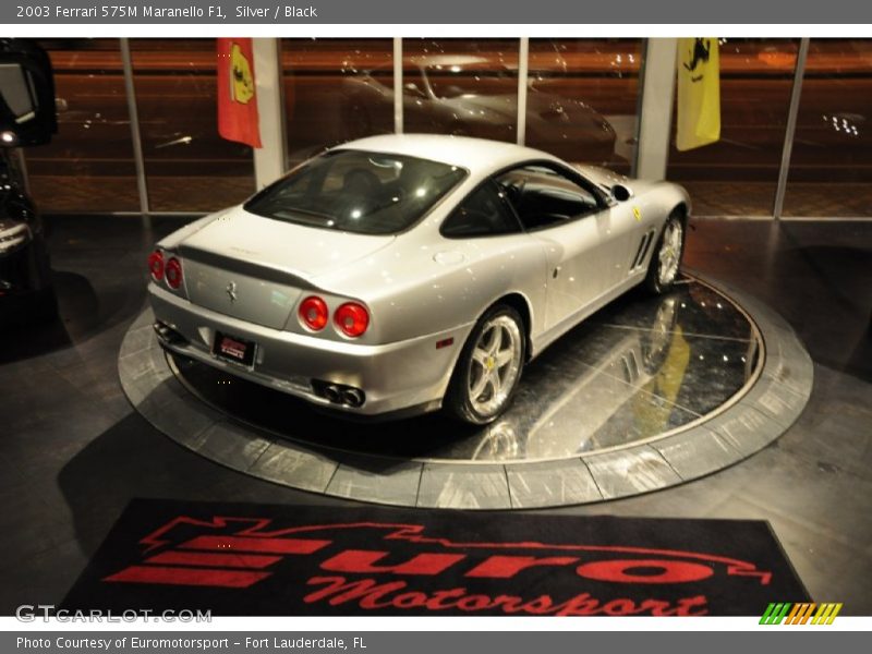 Silver / Black 2003 Ferrari 575M Maranello F1