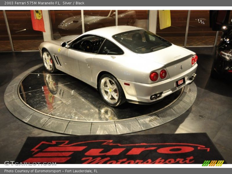 Silver / Black 2003 Ferrari 575M Maranello F1