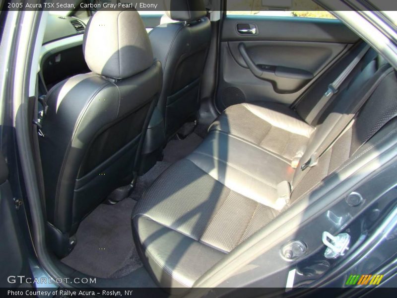 Carbon Gray Pearl / Ebony 2005 Acura TSX Sedan