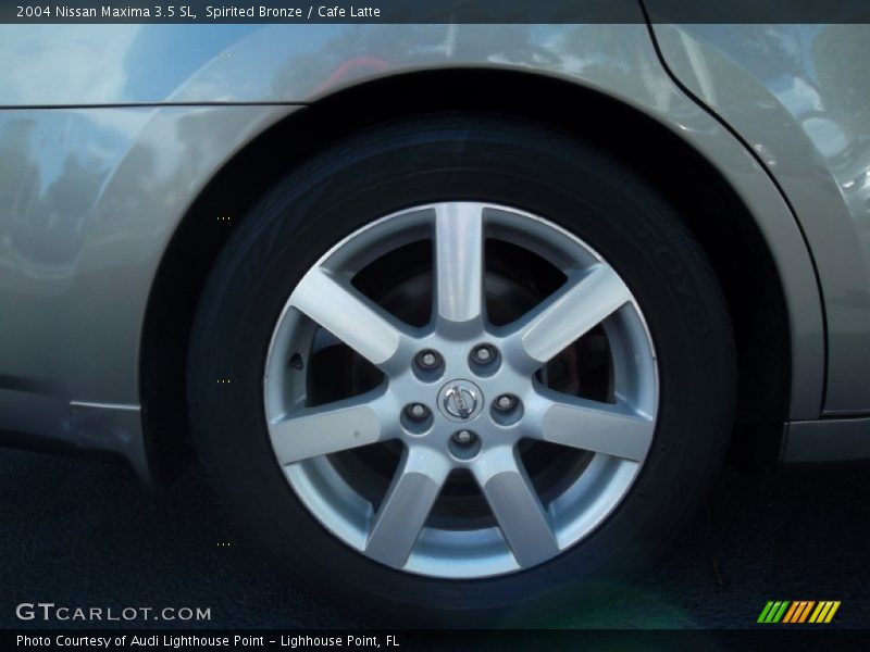 Spirited Bronze / Cafe Latte 2004 Nissan Maxima 3.5 SL