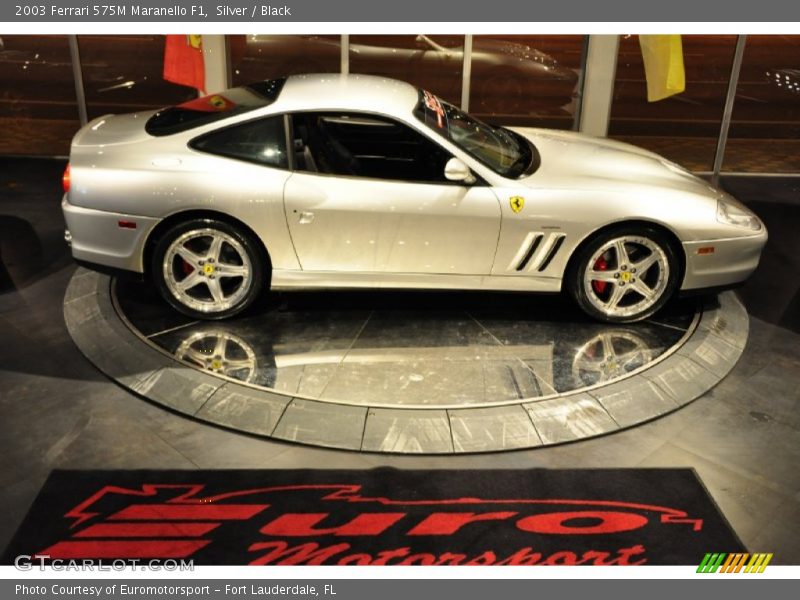 Silver / Black 2003 Ferrari 575M Maranello F1