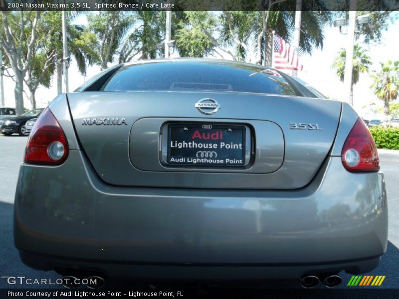 Spirited Bronze / Cafe Latte 2004 Nissan Maxima 3.5 SL
