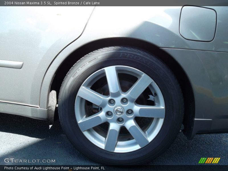 Spirited Bronze / Cafe Latte 2004 Nissan Maxima 3.5 SL