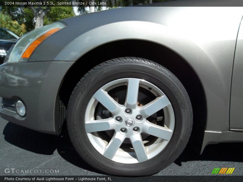 Spirited Bronze / Cafe Latte 2004 Nissan Maxima 3.5 SL