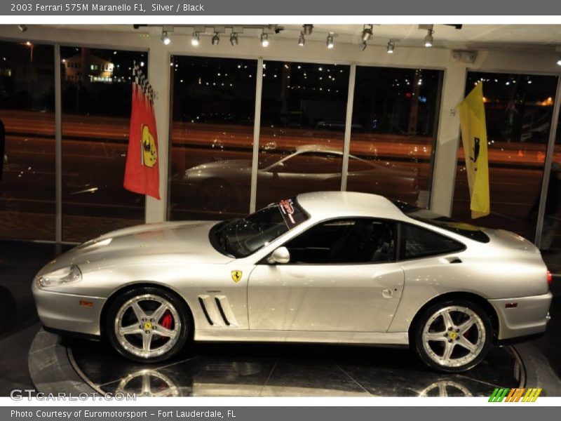 Silver / Black 2003 Ferrari 575M Maranello F1