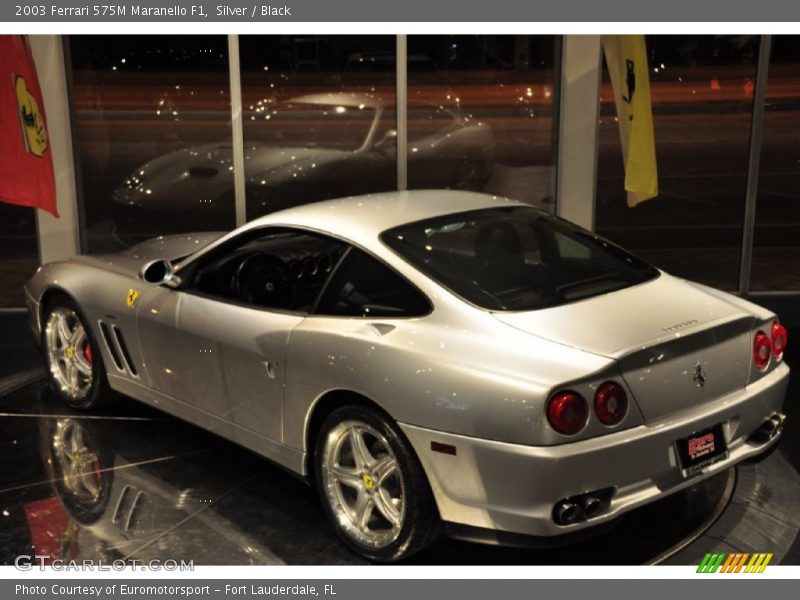 Silver / Black 2003 Ferrari 575M Maranello F1