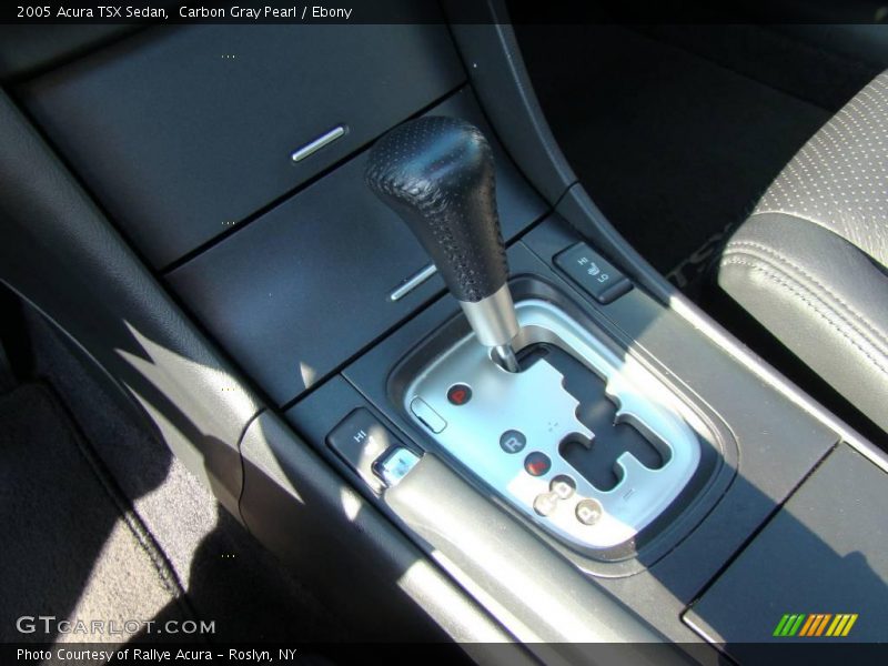 Carbon Gray Pearl / Ebony 2005 Acura TSX Sedan