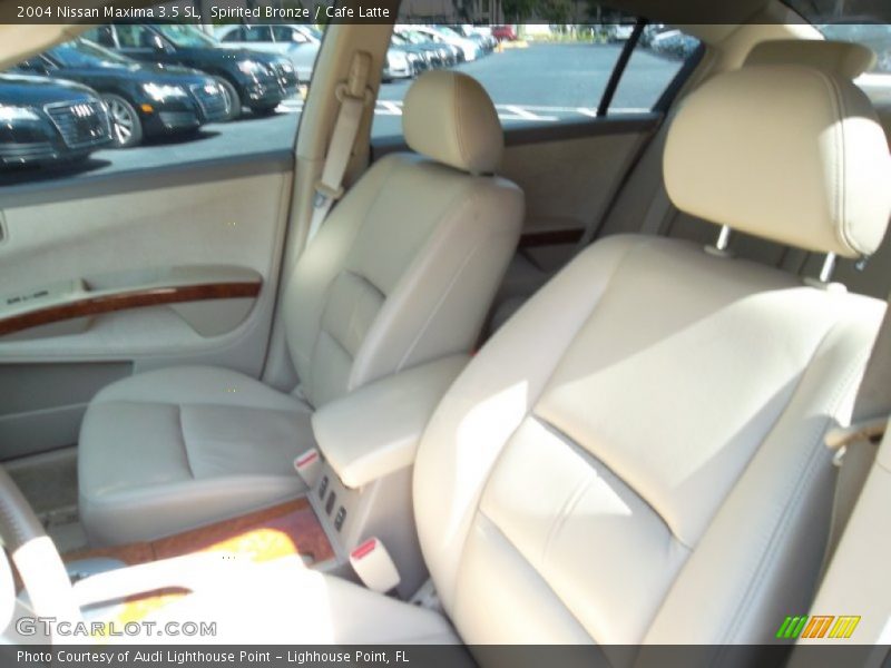 Spirited Bronze / Cafe Latte 2004 Nissan Maxima 3.5 SL