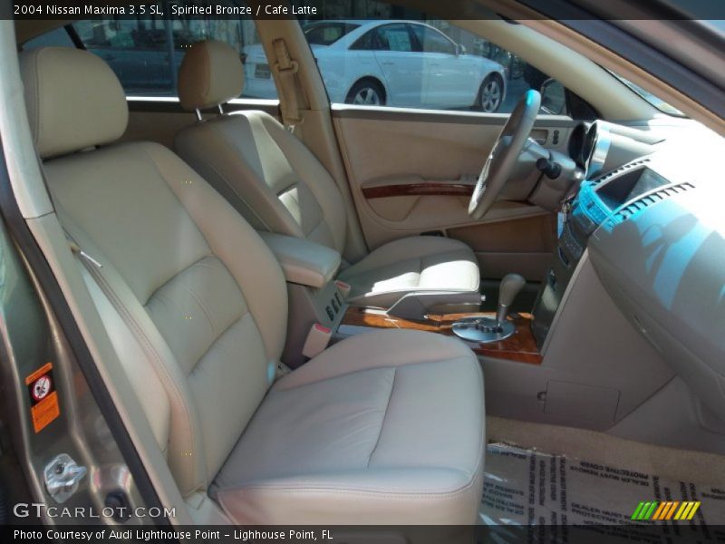 Spirited Bronze / Cafe Latte 2004 Nissan Maxima 3.5 SL